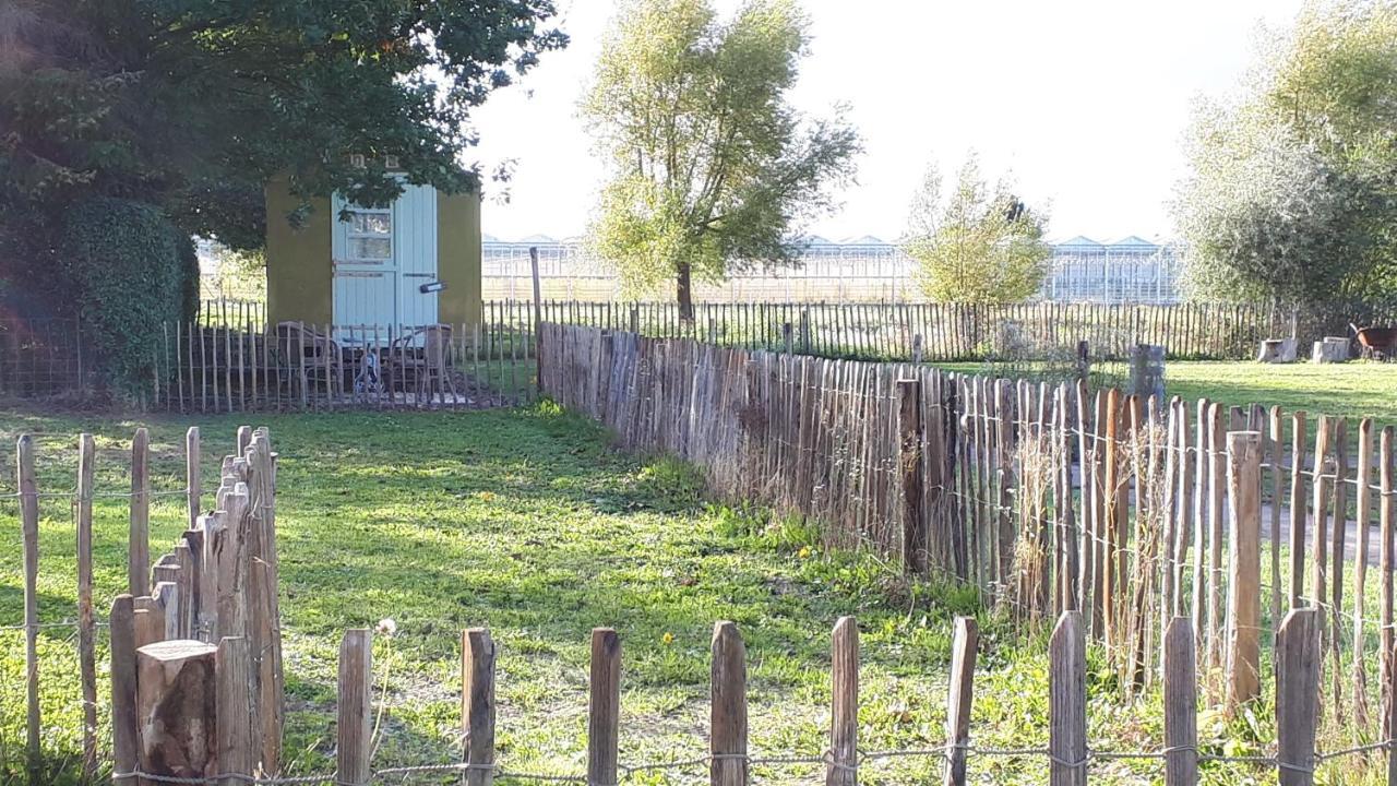 Pipowagen Overnachting Het Houten Huis Zaltbommel Eksteriør billede